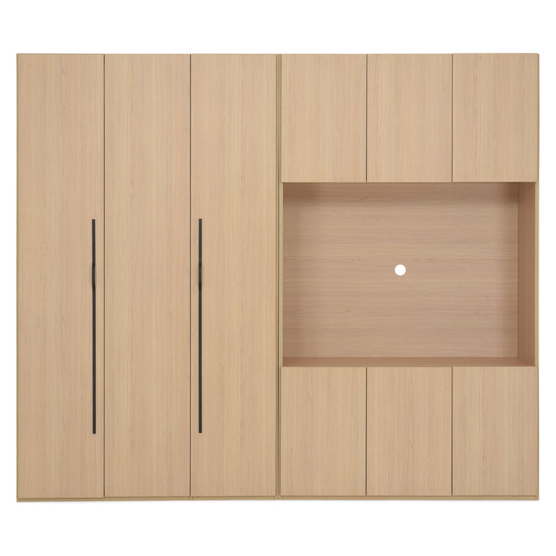 COMPACT Dressing 9 uși, spațiu TV