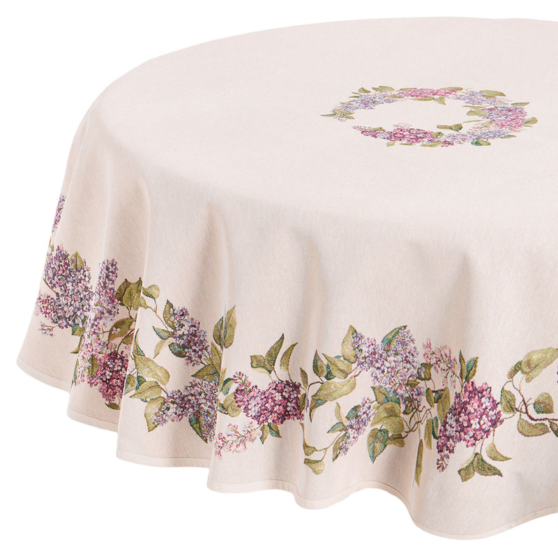 LILAC FLOWERS Față de masă, D.165cm