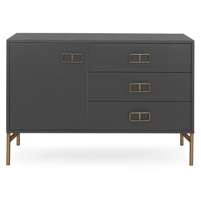 ONIX Comodă 1 ușă, 3 sertare