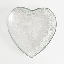 HEART Platou, sticlă, D.29cm