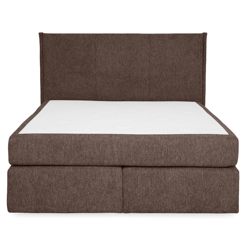CARLINI Pat tapițat boxspring, 160x200cm, saltea inclusă