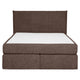 CARLINI Pat tapițat boxspring, 160x200cm, saltea inclusă