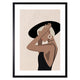 WOMAN IN BLACK Tablou