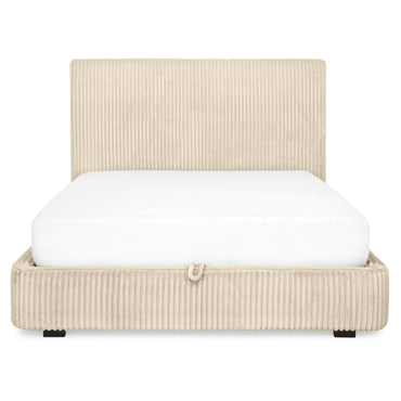 MARYANNE Pat tapițat, 160x200cm, ladă depozitare inclusă