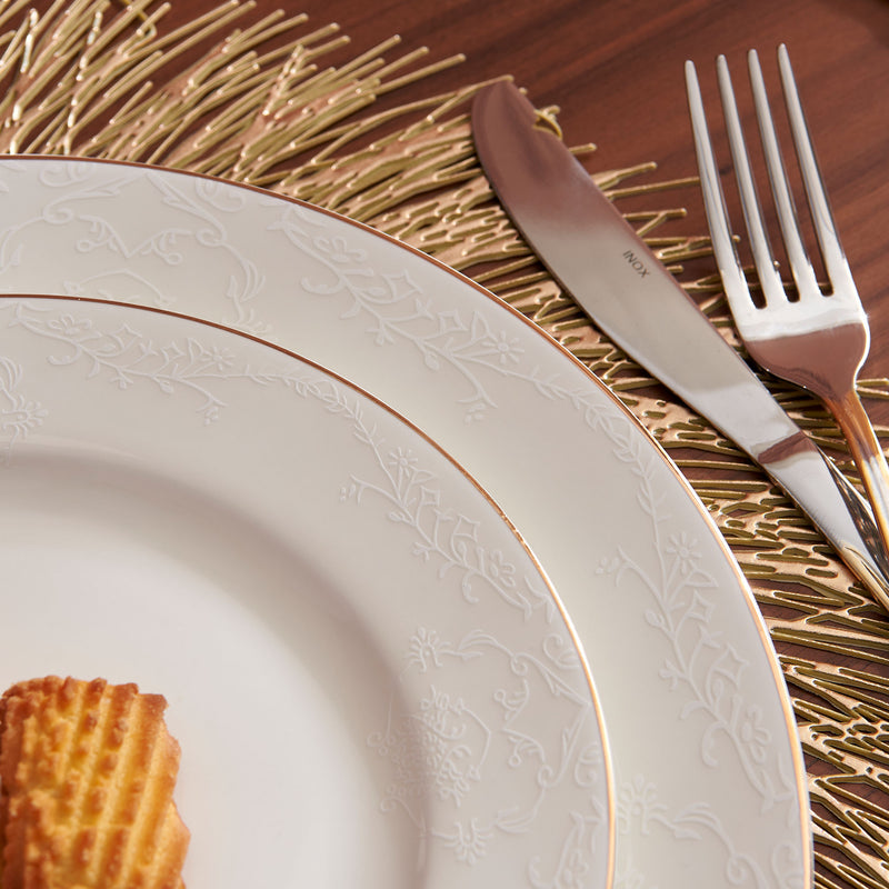 SELENA Set veselă, porțelan, 20 piese