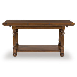 LAKEVIEW Consolă, 2 blaturi extensibile