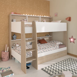 KIKO Set 2 paturi suprapuse copii, 90x200cm, somiere incluse