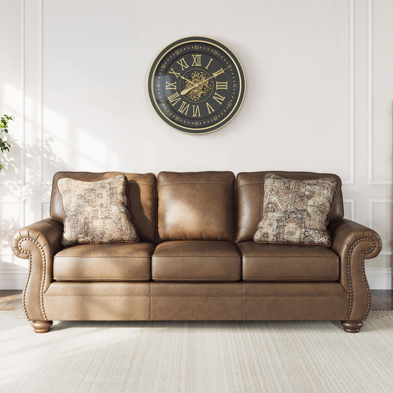 MATTHEW Canapea 3 locuri, perne decorative incluse, stofă