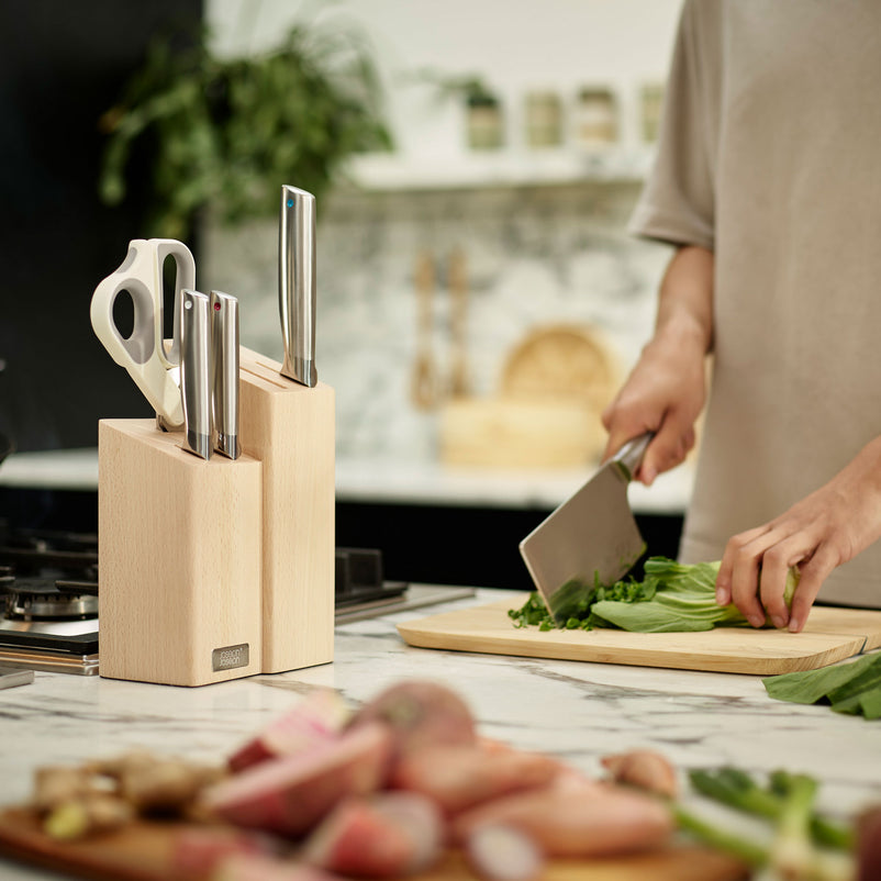 ELEVATE Set 5 cuțite cu suport