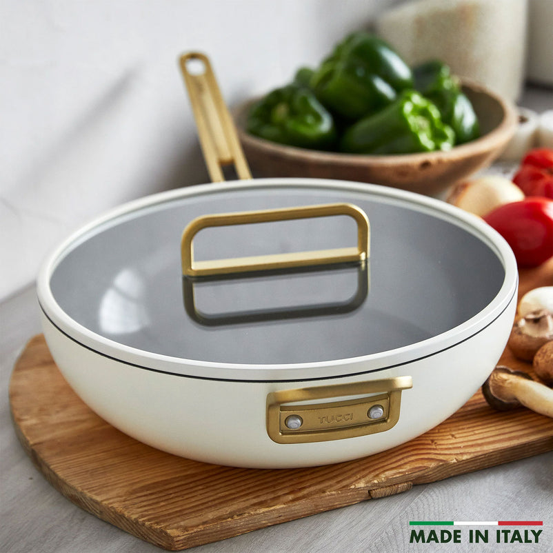 TUCCI Tigaie cu capac, aluminiu