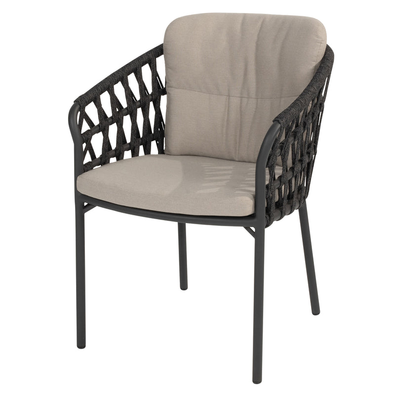 ALBARETO Set mobilier terasă/grădină, 6 scaune și masă