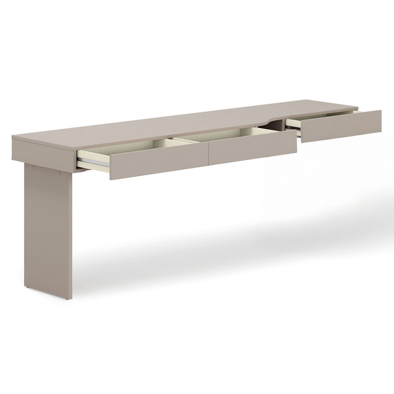 RONNIE Blat birou copii, 3 sertare, 1 laterală stânga/dreapta