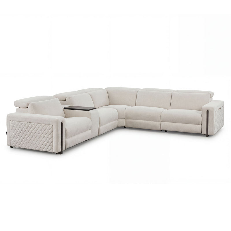 DUNKLIN Ansamblu 2 reclinere electrice, mecanism tetiere, wireless charger, depozitare, boxă sunet, măsuță lucru, stofă