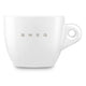 SMEG Set 2 cești și farfurioare cappuccino, porțelan, 220ml