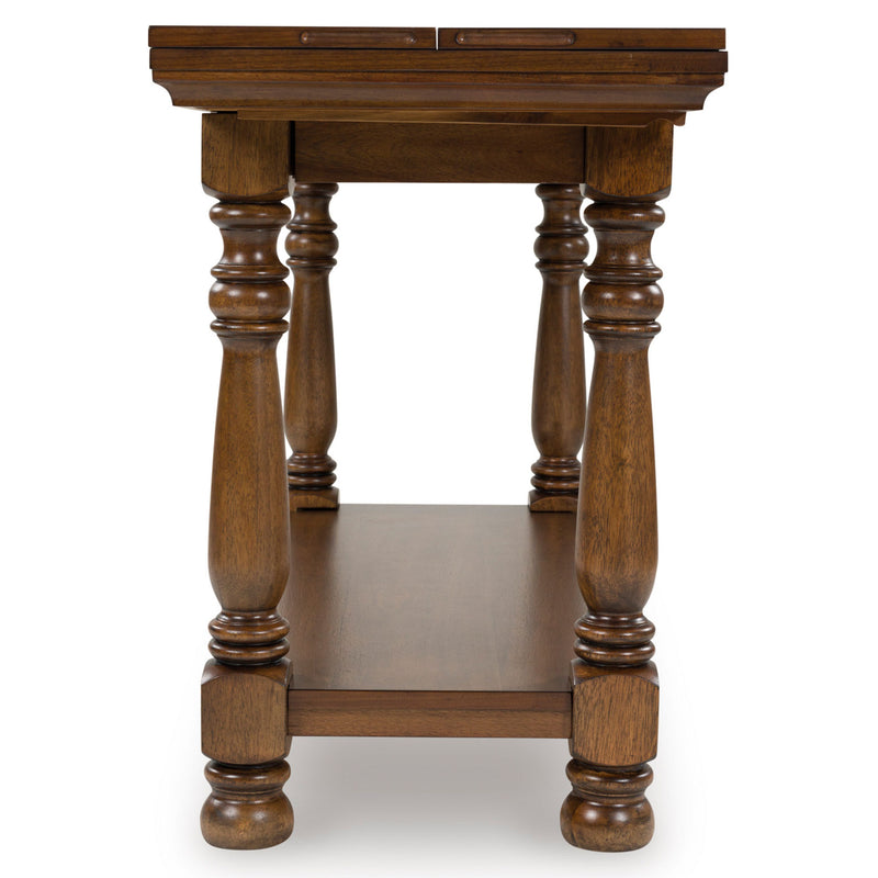 LAKEVIEW Consolă, 2 blaturi extensibile