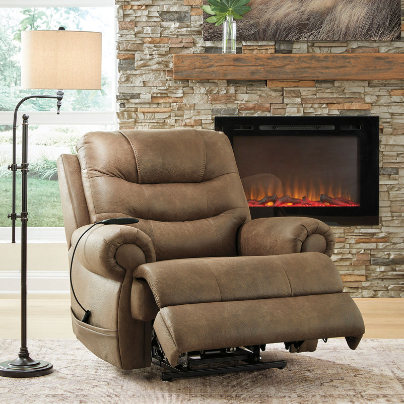 BOSTON Fotoliu, recliner electric, lift, încălzire șezut și masaj, stofă