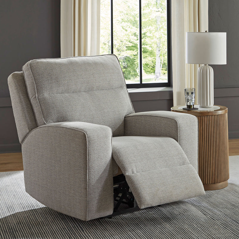JOPLIN Fotoliu cu recliner electric, stofă
