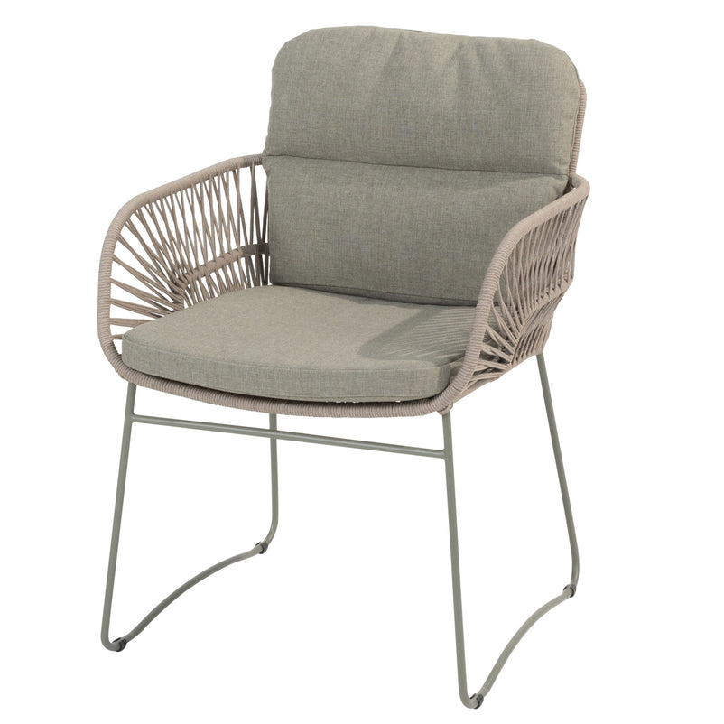 MURCIA Set mobilier terasă/grădină, 4 scaune și masă