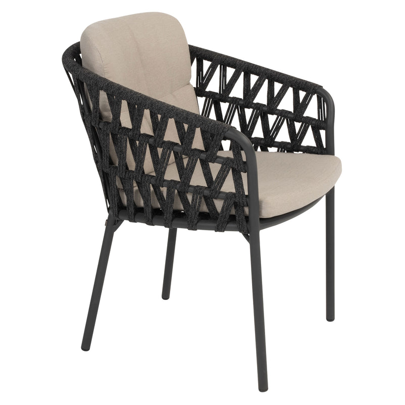 ALBARETO Set mobilier terasă/grădină, 6 scaune și masă