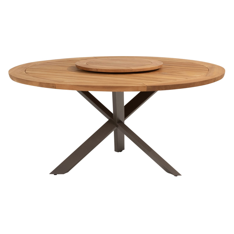 MORETTI Set mobilier terasă/grădină, 6 scaune și masă