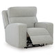 JOPLIN Fotoliu cu recliner electric, stofă