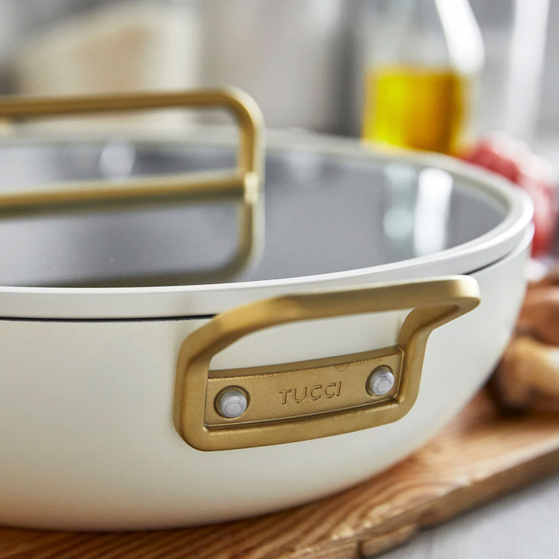 TUCCI Tigaie cu capac, aluminiu