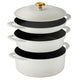 TRAMONTINA Set 3 vase pentru gătit