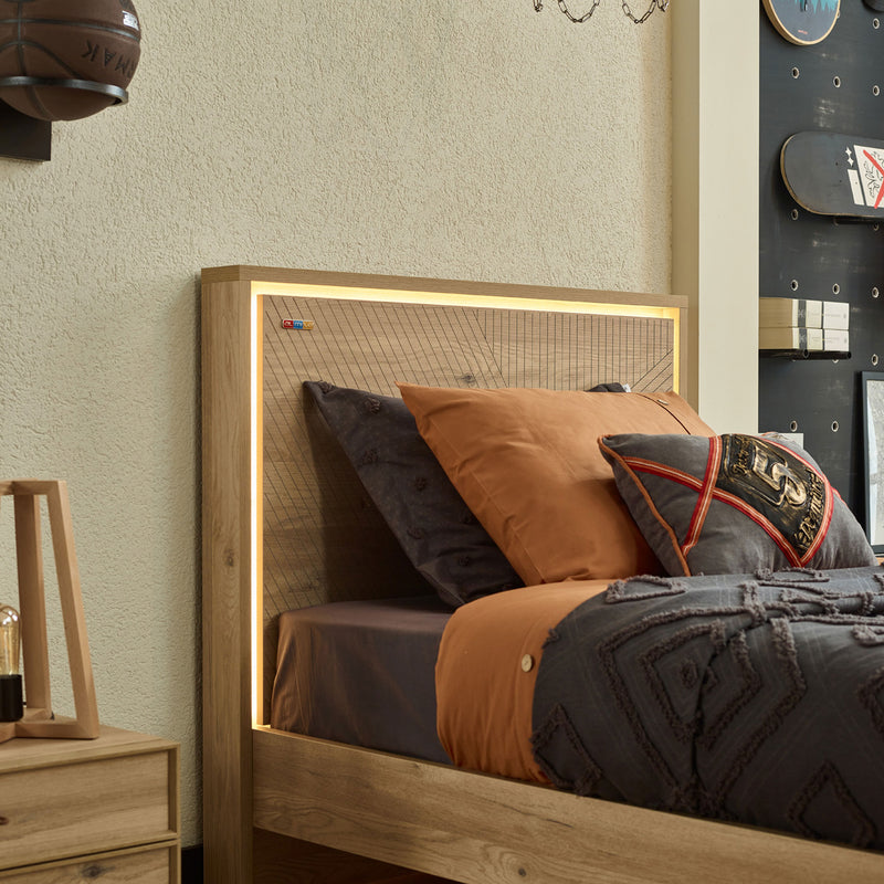 ORVILLE Pat copii, 120x200cm, somieră inclusă