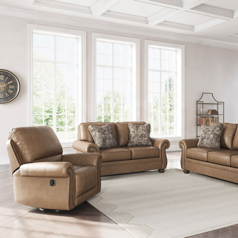 MATTHEW Fotoliu rotativ cu recliner manual, stofă