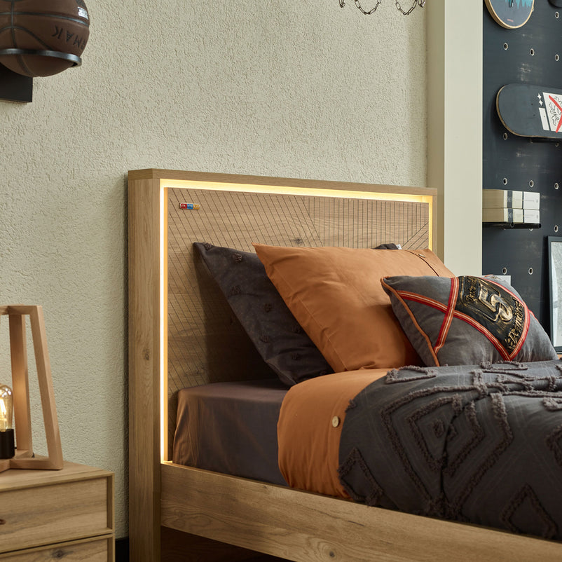 ORVILLE Pat copii, 120x200cm, somieră inclusă