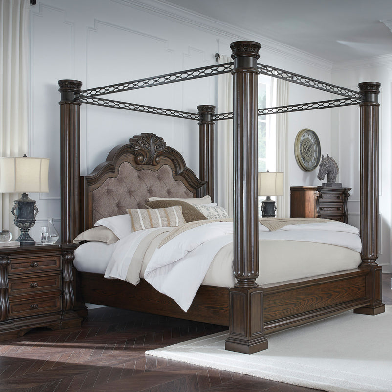 KENNEDY Pat cu baldachin