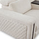 DUNKLIN Ansamblu 2 reclinere electrice, mecanism tetiere, wireless charger, depozitare, boxă sunet, măsuță lucru, stofă