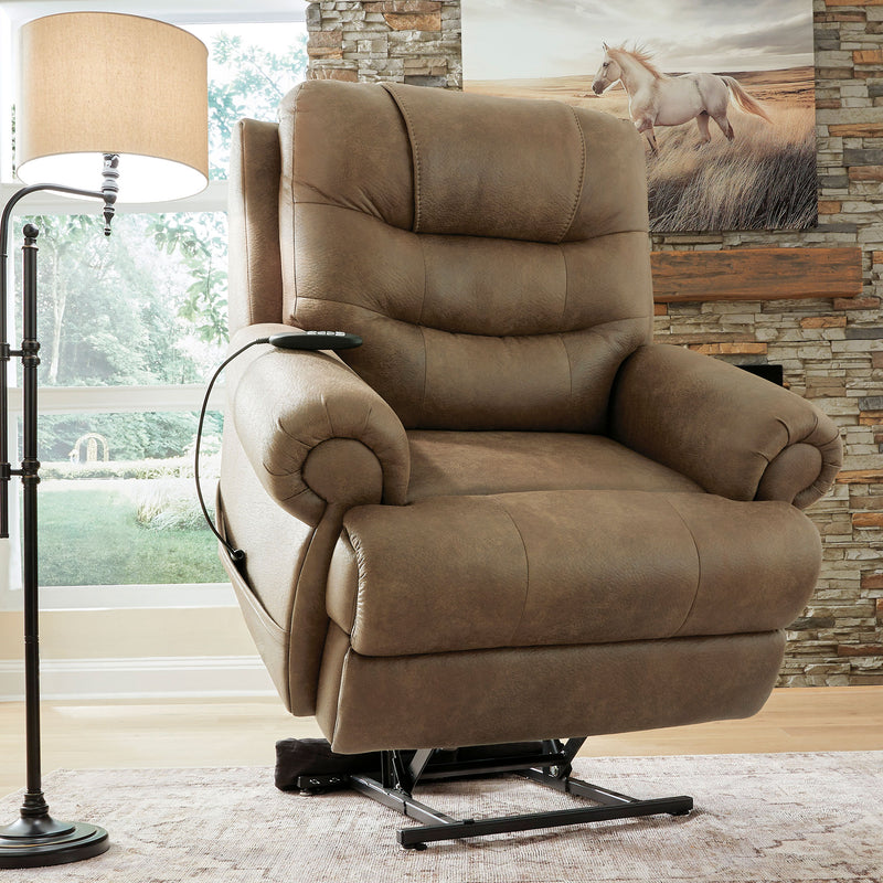 BOSTON Fotoliu, recliner electric, lift, încălzire șezut și masaj, stofă