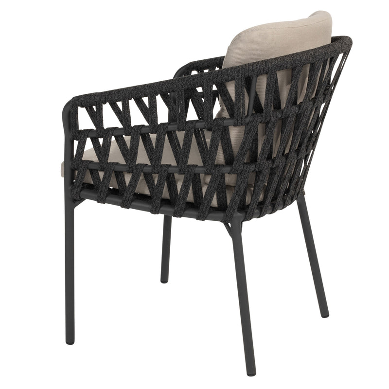 ALBARETO Set mobilier terasă/grădină, 6 scaune și masă