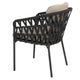 ALBARETO Set mobilier terasă/grădină, 6 scaune și masă