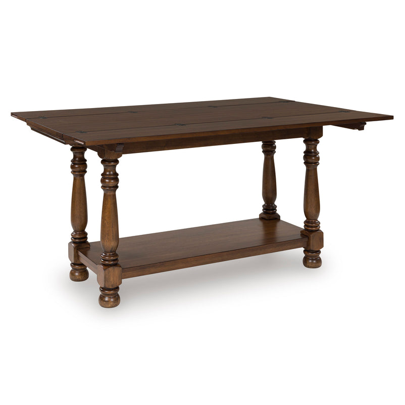 LAKEVIEW Consolă, 2 blaturi extensibile