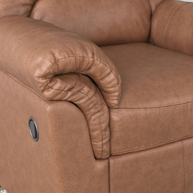 PERRIN Fotoliu cu recliner și balans, stofă