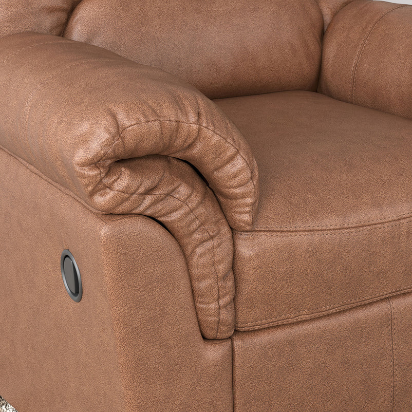 PERRIN Fotoliu cu recliner și balans, stofă