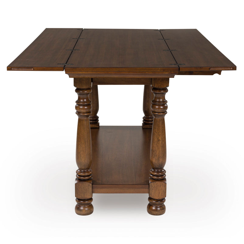 LAKEVIEW Consolă, 2 blaturi extensibile