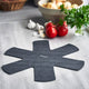 TUCCI Tigaie cu capac, aluminiu