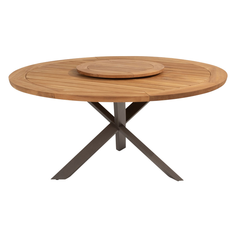 MORETTI Set mobilier terasă/grădină, 6 scaune și masă