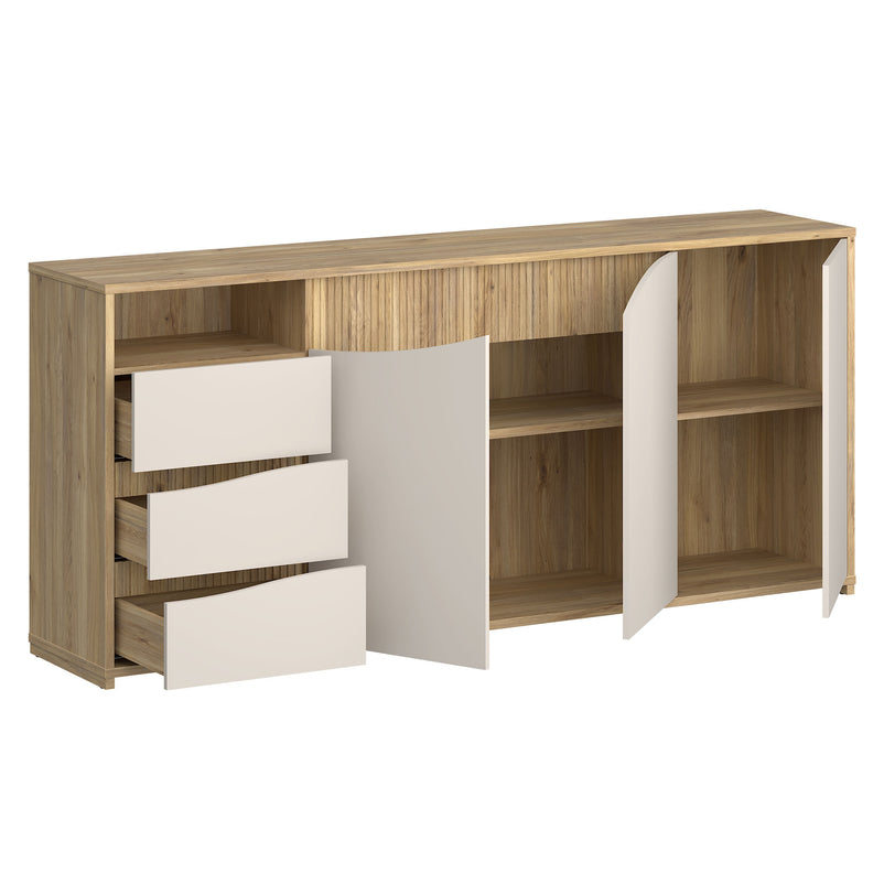 PAMY Bufet 3 uși, 3 sertare