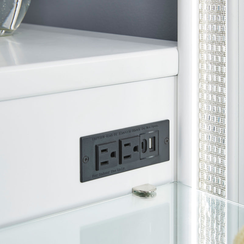 HOLLYWOOD Masă de toaletă, LED