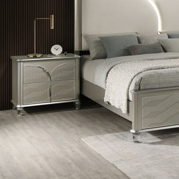 LINDELL Noptieră 2 sertare