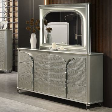 LINDELL Comodă 6 sertare