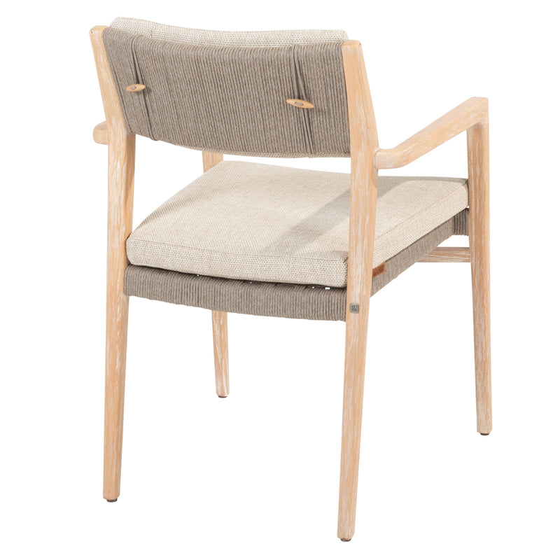JULIA Set mobilier terasă/grădină, 6 scaune și masă
