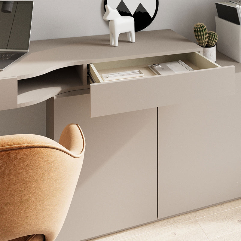 RONNIE Blat birou copii, 3 sertare, 1 laterală stânga/dreapta