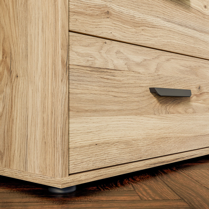 NATE Dulap 4 uși, 4 sertare