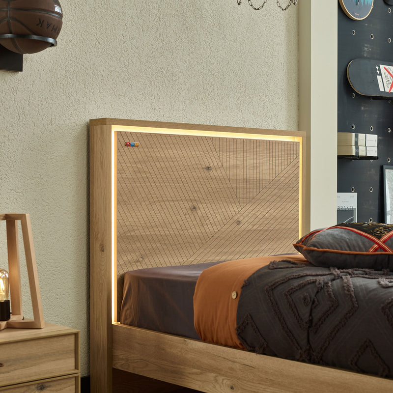 ORVILLE Pat copii, 120x200cm, somieră inclusă