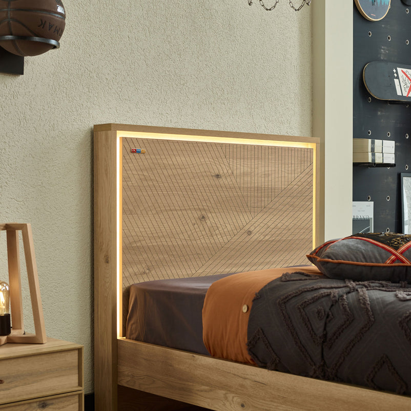 ORVILLE Pat copii, 120x200cm, somieră inclusă